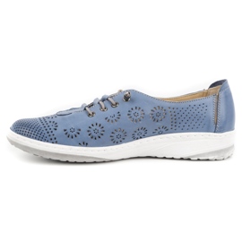 WASAK Scarpa estiva da donna in pelle 625P blu 1