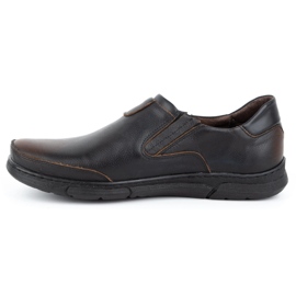Polbut Mocassini uomo J51 kabir nero 1