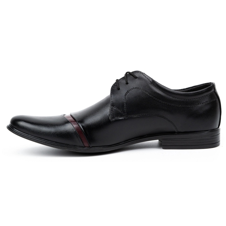 Olivier Scarpa formale da uomo in pelle 210V2 nera nero 1