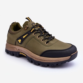 PG3 Scarponcini da Trekking Uomo Classici Bassi Aldeos Verdi verde 1