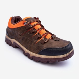 PG3 Scarponcini Trekking Uomo Bassi Marroni Orlando marrone 1