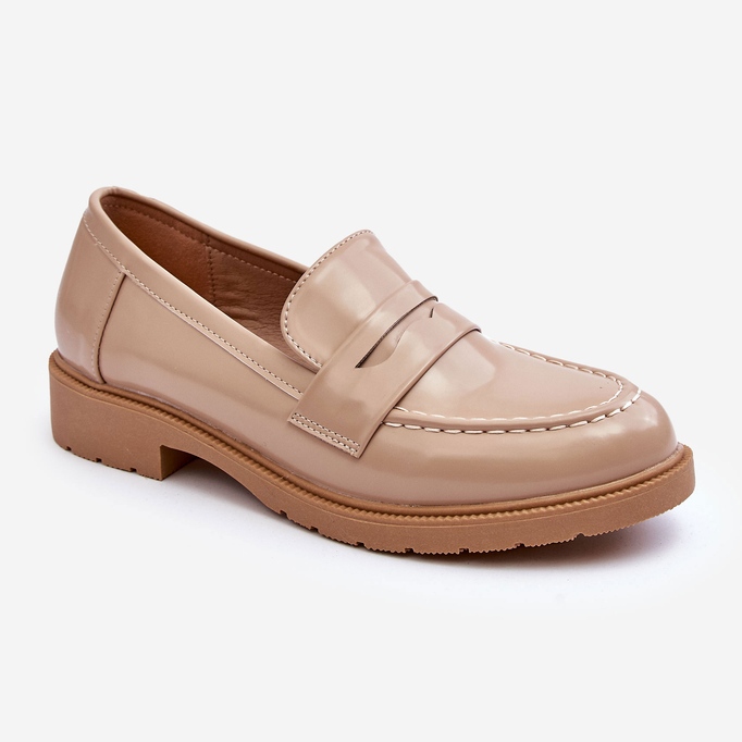 FG2 Mocassini da donna classici Beige Faradays 1