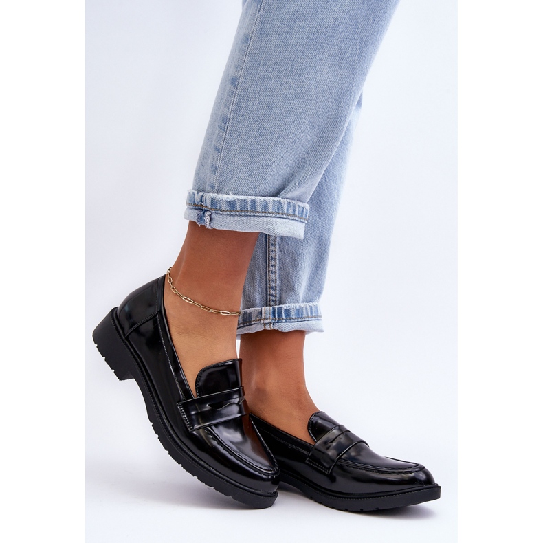 FG2 Mocassini da donna classici neri Faradays nero 2