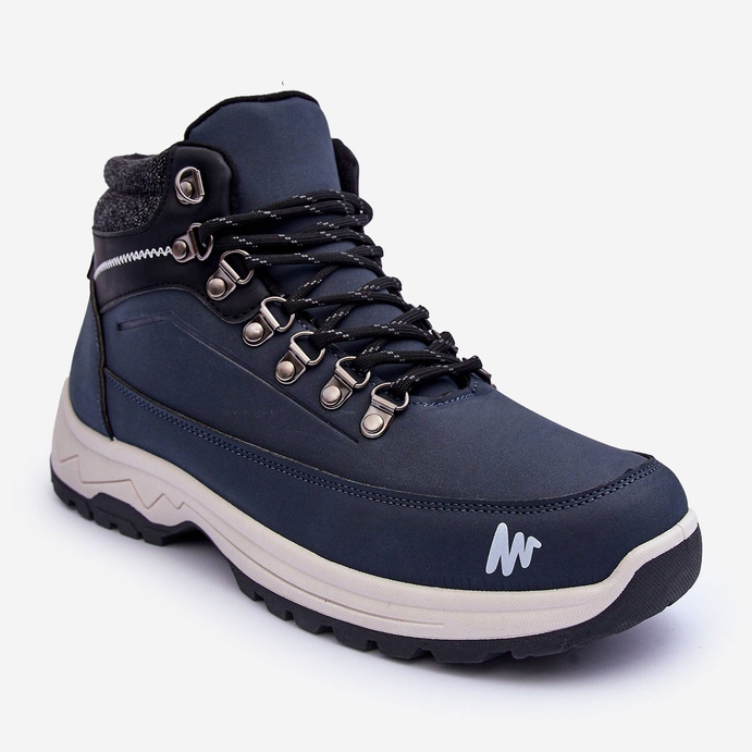 Stivali da trekking isolati da uomo Westtide blu navy 1