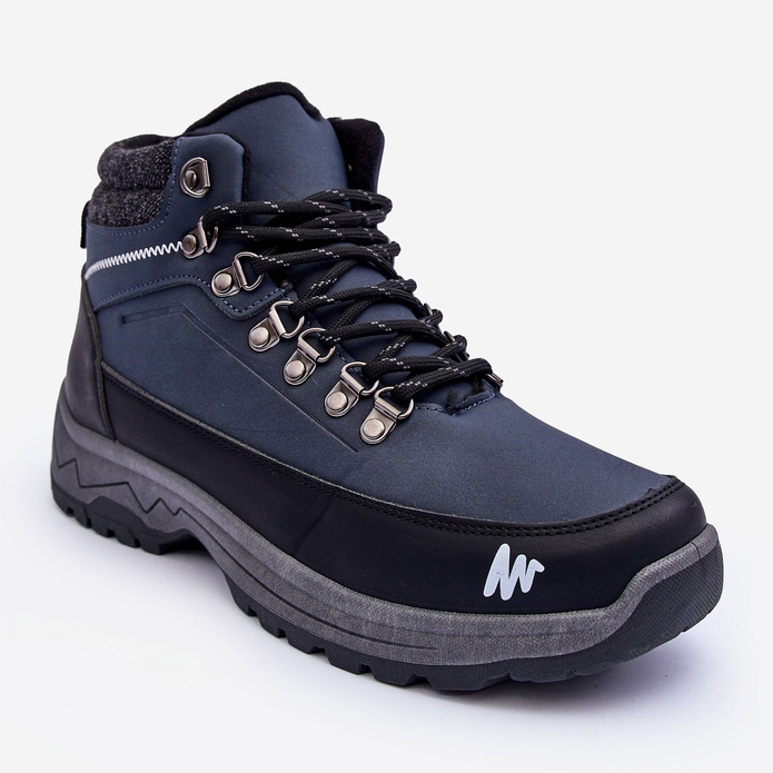Stivali da trekking isolati da uomo Westtide blu navy 1