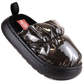Pantofole da casa metalliche Big Star W INT1910 nere nero 1