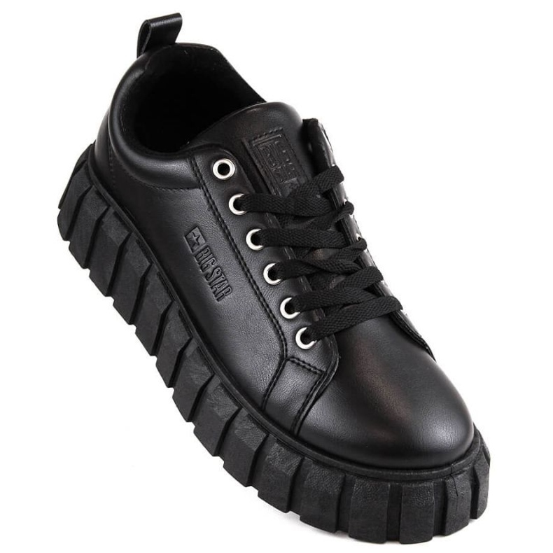 Scarpe con plateau Big Star W INT1919 nere nero 1