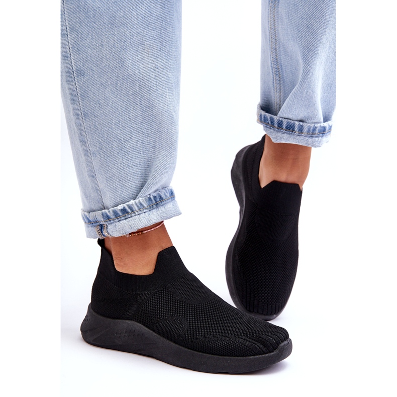 Scarpe Sportive Slip-on da Donna Nere Claris nero 2