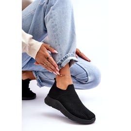 Scarpe Sportive Slip-on da Donna Nere Claris nero 3