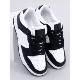 Sneakers bicolore Ballou Black bianco 1
