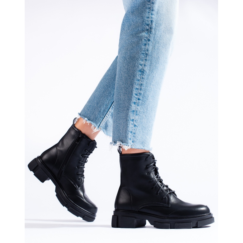 Shelovet stringate da donna nere nero 2