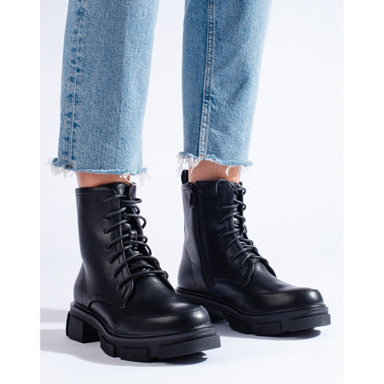 Shelovet stringate da donna nere nero 1