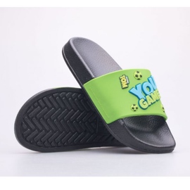 Pantofole Coqui Jr. 6383-611-2214 verde 1