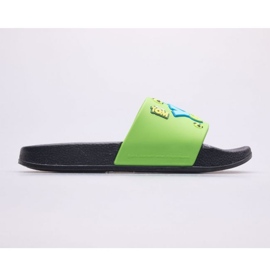 Pantofole Coqui Jr. 6383-611-2214 verde 2