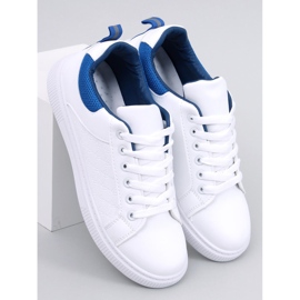 Sneakers da donna Keeler BIANCO/BLU ROYAL bianca 1