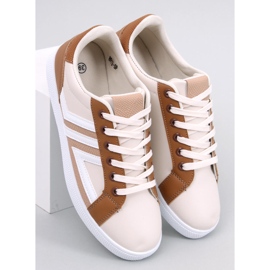 Sneakers Fitz Kaki da donna marrone 1