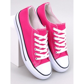 Sneakers classiche da donna Fargis Fucsia rosa 1