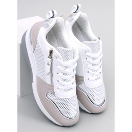 Sneakers con zeppa Vargas Blanco bianca 1