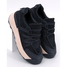 Sneakers Potts nere da donna nero 1