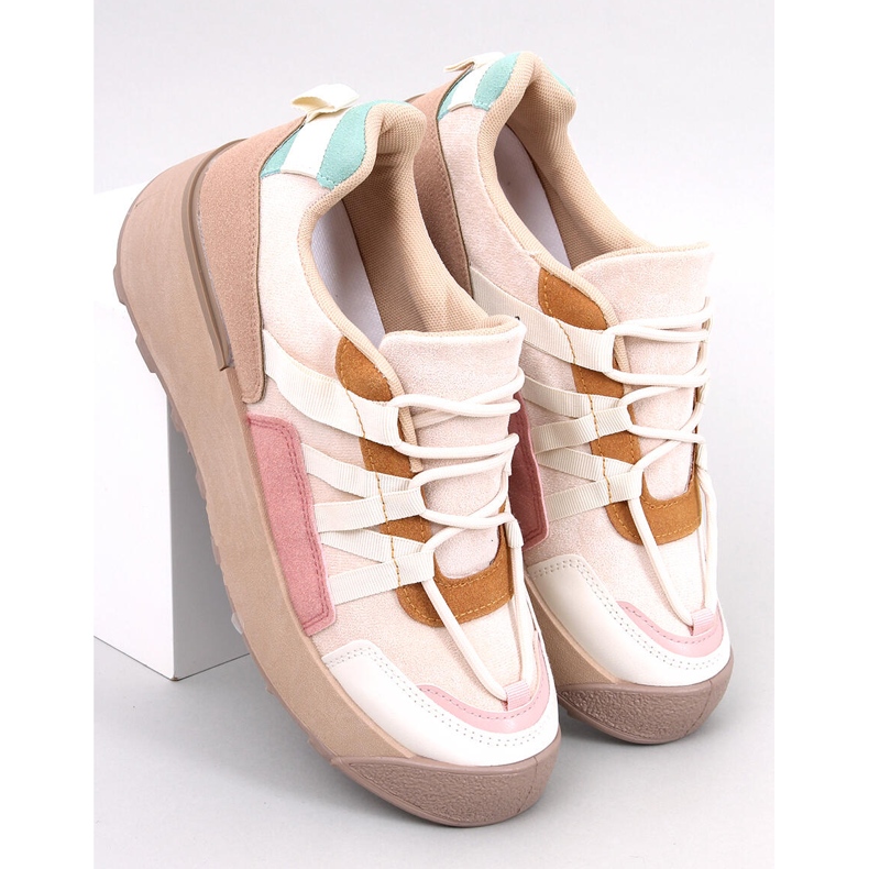 Sneakers Potts Beige da donna 1