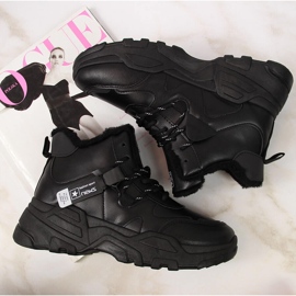 News Sneakers isolanti da donna con suola spessa, nere NOVITÀ nero 2