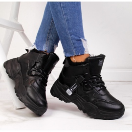 News Sneakers isolanti da donna con suola spessa, nere NOVITÀ nero 1