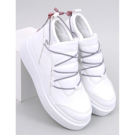 Sneakers rivestite Cooper White bianco 1