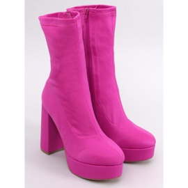 Stivali con plateau Baldacci Fucsia rosa 1