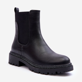 Stivali Jodhpur In Pelle Da Donna Neri Crowder nero 1