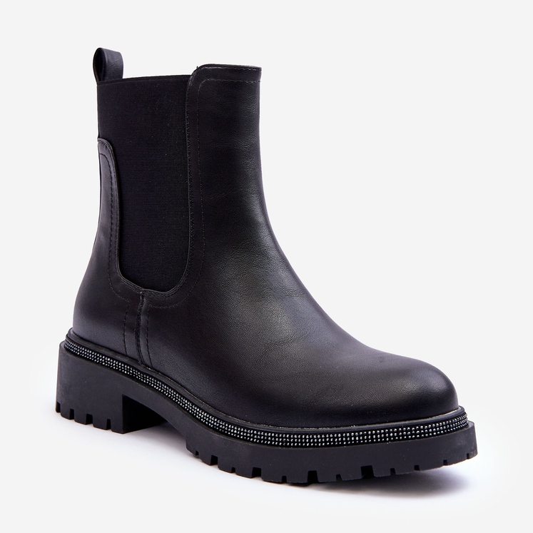 Stivali Jodhpur In Pelle Da Donna Neri Crowder nero 1