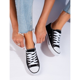 Classiche sneakers Shelovet nere da donna nero 1