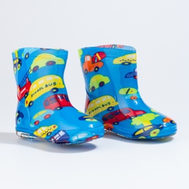 Stivali da pioggia blu da bambino Shelovet 1