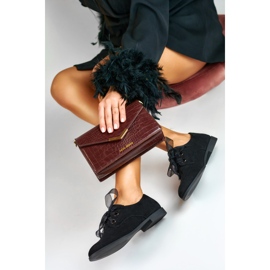 La.Fi Eleganti scarpe scamosciate nero 2