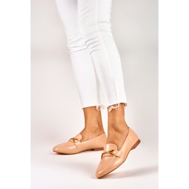 Eleganti scarpe da donna beige 2