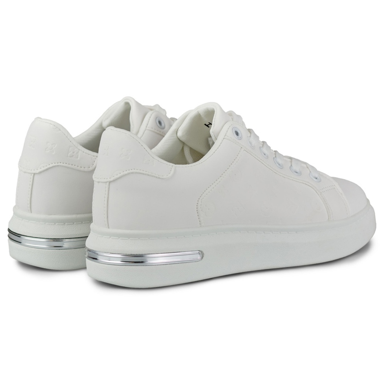 Classiche scarpe sportive da donna bianche bianco 1