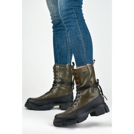 Stivali alti da donna Garlin nero 2