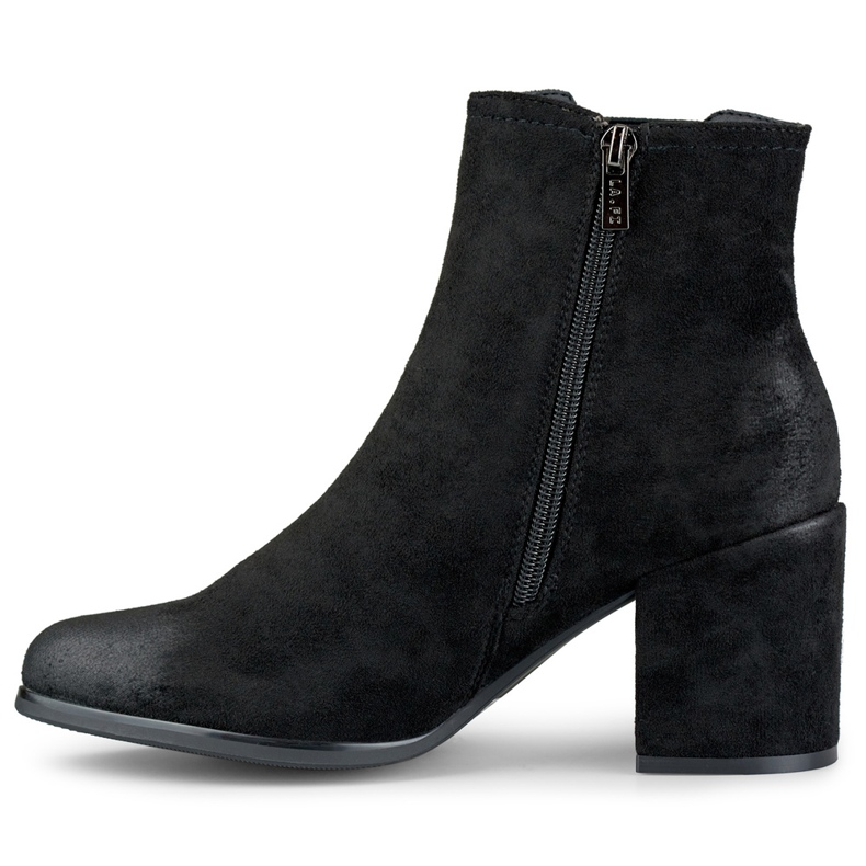 Classici stivali in camoscio nero di Blaise 1