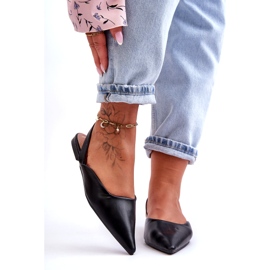 Ballerine nere ecoclidate femminili nero 2