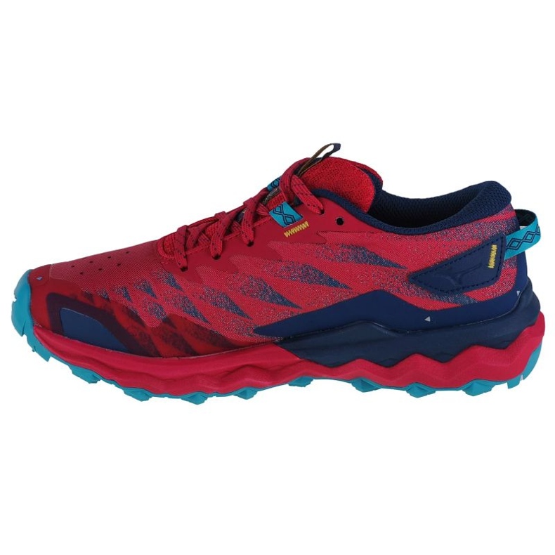 Scarpe Mizuno Wave Daichi 7 W J1GK227141 rosso 1