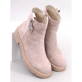 Stivaletti Chelsea da donna Emarco Beige 1