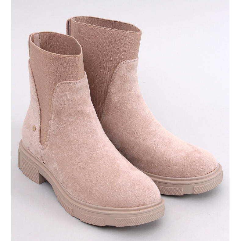 Stivaletti Chelsea da donna Mead Khaki beige 1
