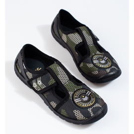 Scarpe da ginnastica con velcro Shelovet per ragazzi grigio 1