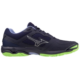 Scarpe da pallamano Mizuno Wave Phantom 3 M X1GA226011 blu navy blu 1