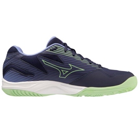 Scarpe da pallavolo Mizuno Cyclone Speed 4 M V1GA238011 blu blu 1