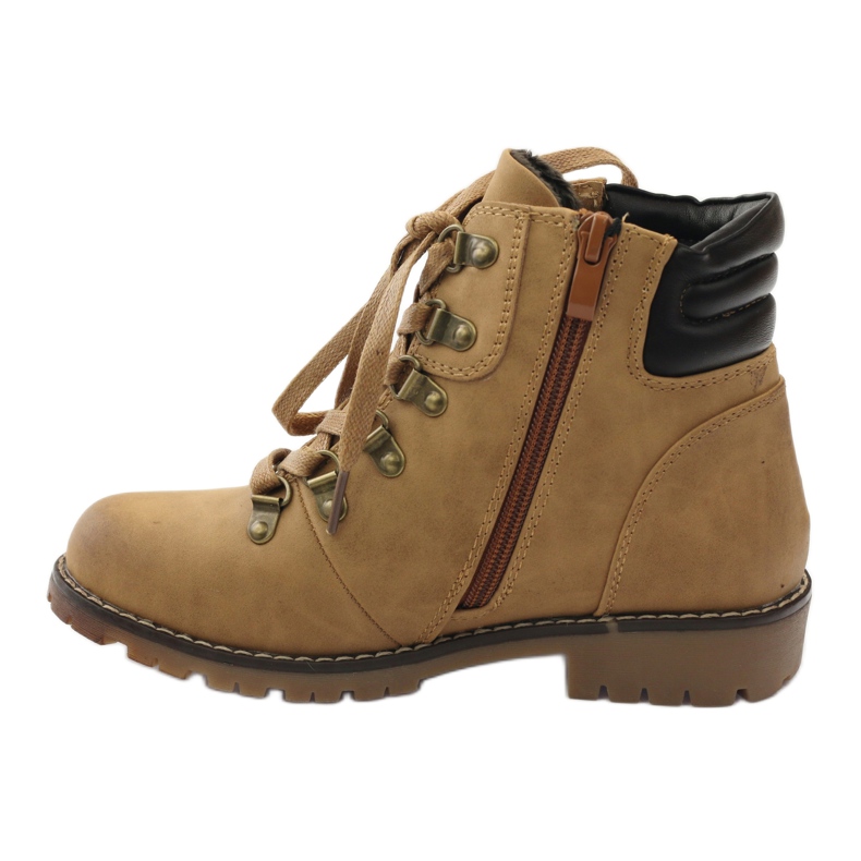 Stivali Sergio Leone sul cursore Camel 0022 beige 2