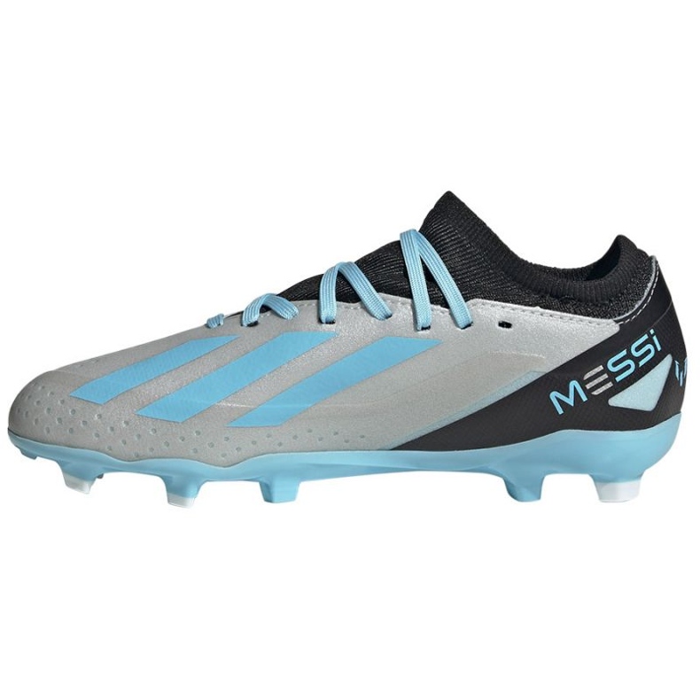 Scarpe da calcio Adidas X Crazyfast Messi.3 Fg Jr IE4077 grigio sfumature di grigio 1