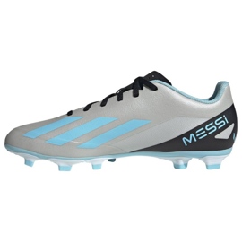 Scarpe da calcio Adidas X Crazyfast Messi.4 FxG M IE4072 grigio sfumature di grigio 1