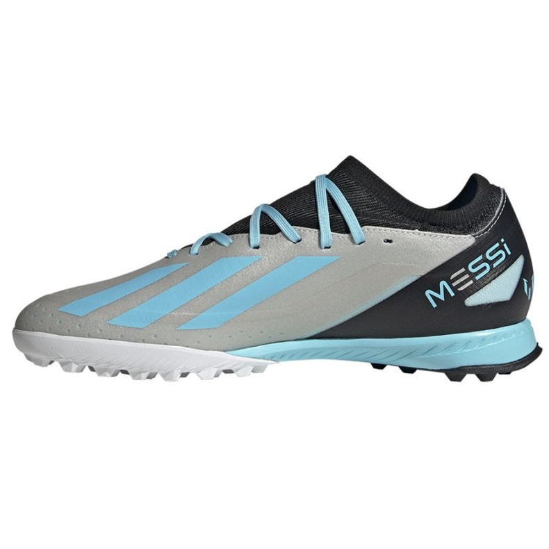 Scarpe da calcio Adidas X Crazyfast Messi.3 Tf M IE4074 argento 1