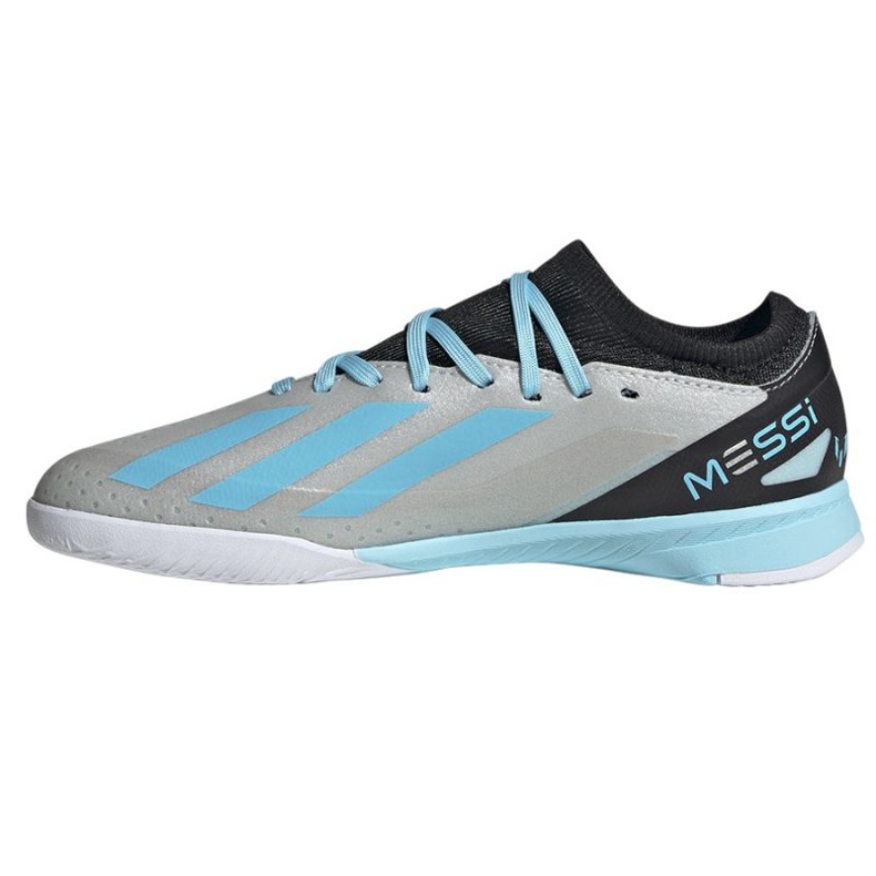 Scarpe da calcio Adidas X Crazyfast Messi.3 In Jr IE4075 argento 1