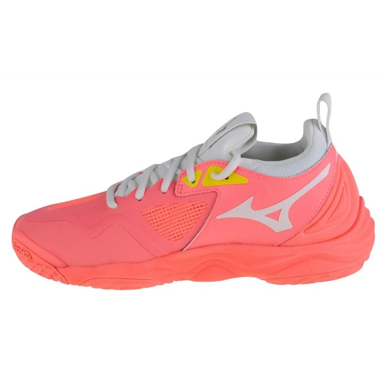 Scarpe da pallavolo Mizuno Wave Momentum 3 W V1GC231206 rosso sfumature di grigio 1